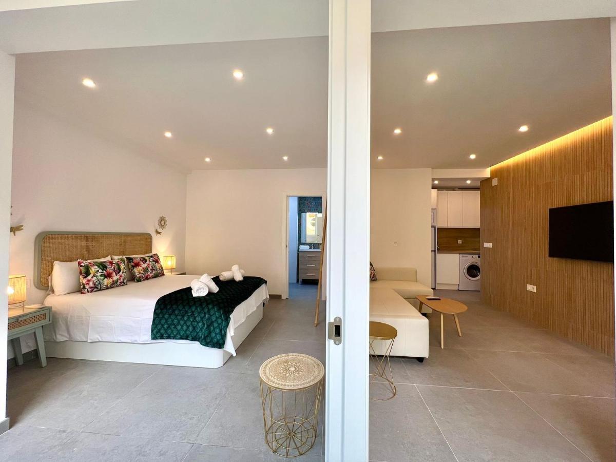 מאלגה Malagueta Beach II & Private Terrace By Ele Apartments מראה חיצוני תמונה